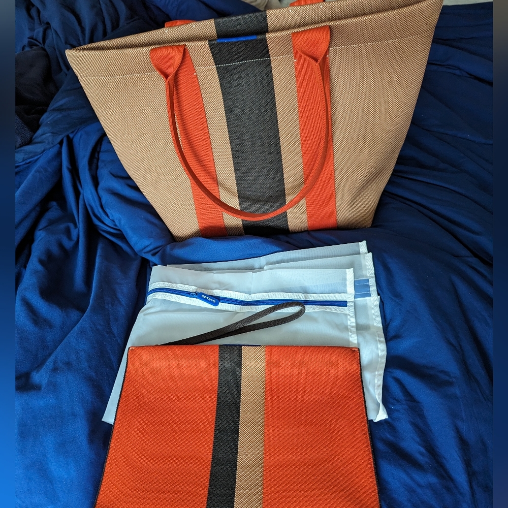 Rothy's essential tote and pouch set